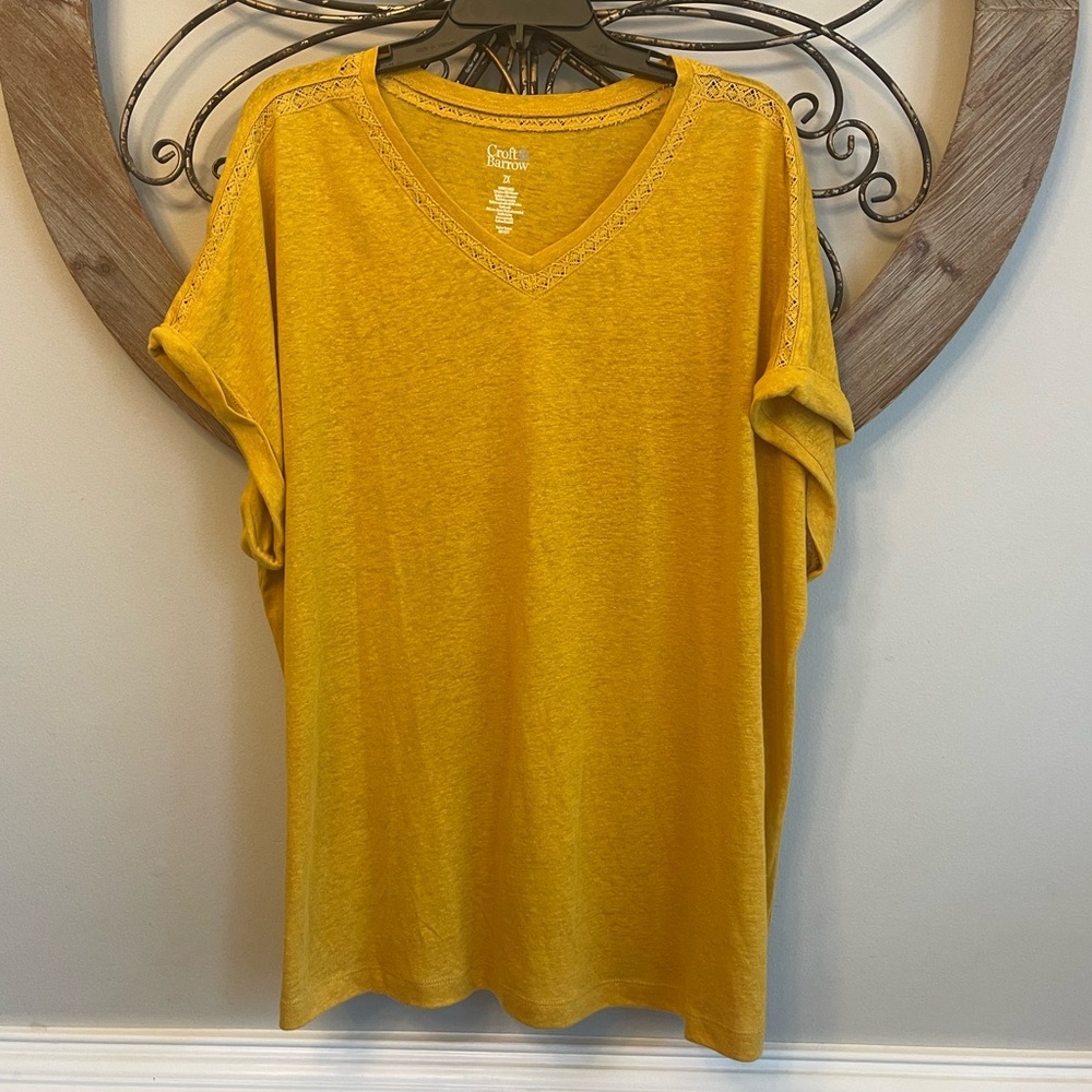 Croft & Barrow V- Neck Tunic